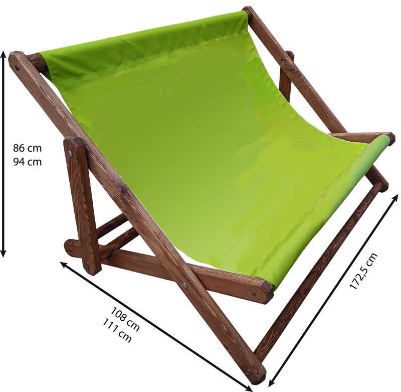 Deckchaer XXL MInI Abmessungen